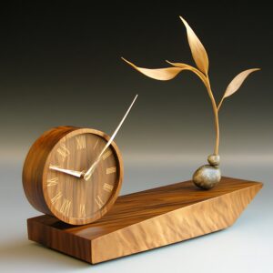 Personalized Engraved Desk Clock