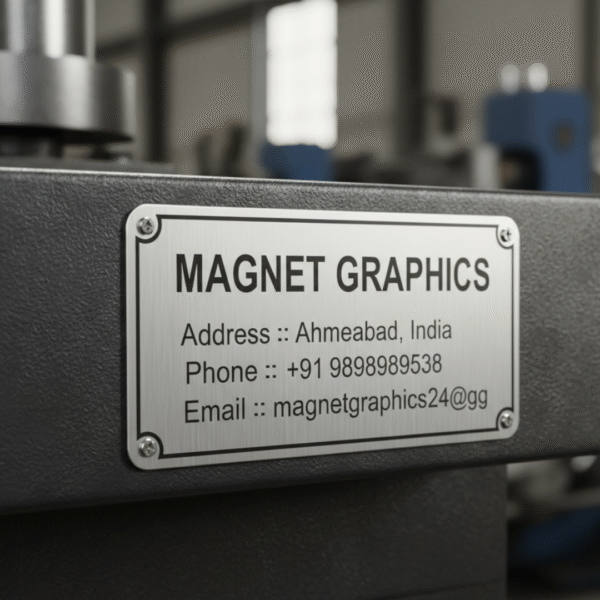 SS Labels / Nameplates – Magnet Graphics